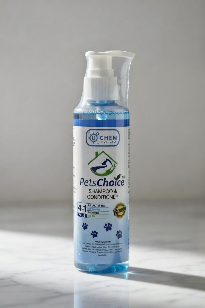 Pets Choice 4 in 1 Shampoo + Conditiner - Image 4