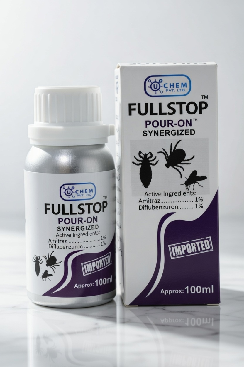 FullStop Pour-On | Synergized | Insecticide with IGR Cattle Treatment - Image 3