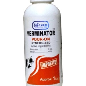 Verminator Pour-On | Synergized | A Complete Solution Against all type of Insects